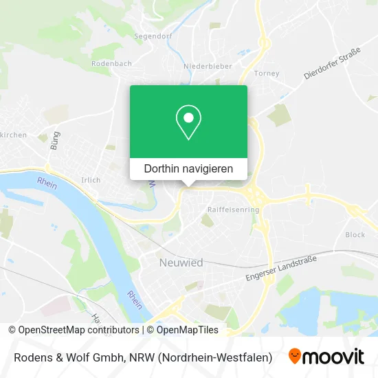 Rodens & Wolf Gmbh Karte