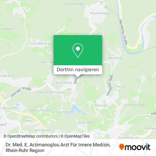 Dr. Med. E. Arzimanoglou Arzt Für Innere Medizin Karte