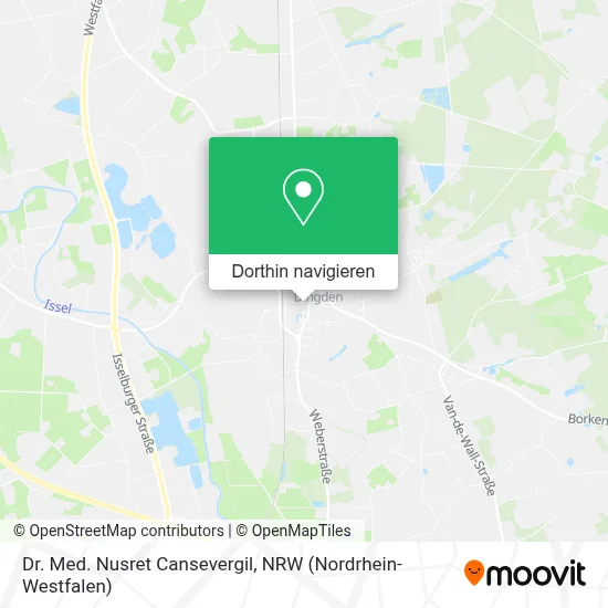 Dr. Med. Nusret Cansevergil Karte