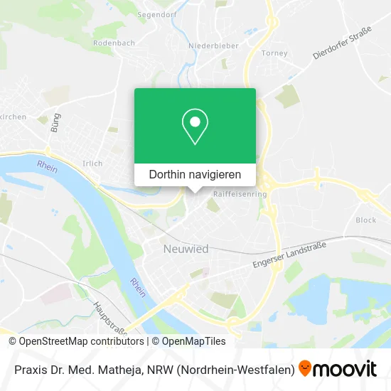 Praxis Dr. Med. Matheja Karte