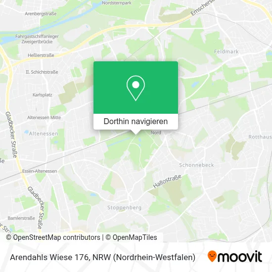 Arendahls Wiese 176 Karte