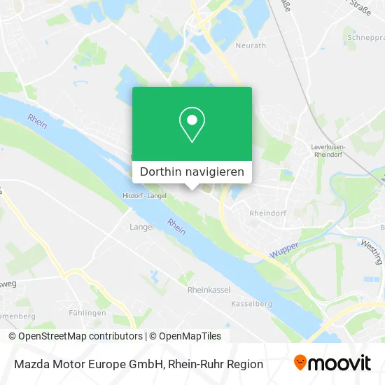 Mazda Motor Europe GmbH Karte