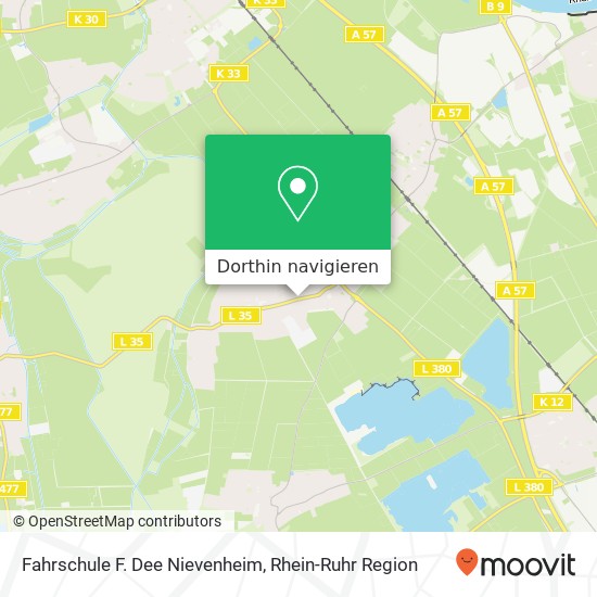 Fahrschule F. Dee Nievenheim Karte