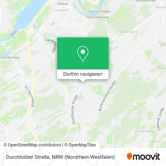 Durchholzer Straße Karte