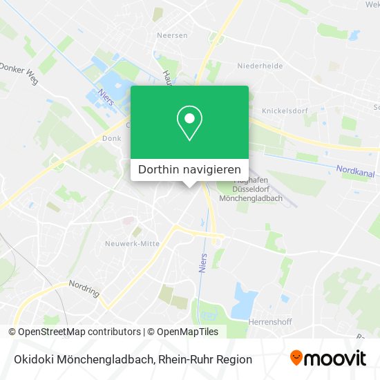 Okidoki Mönchengladbach Karte