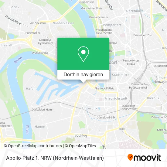 Apollo-Platz 1 Karte
