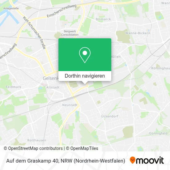 Auf dem Graskamp 40 Karte