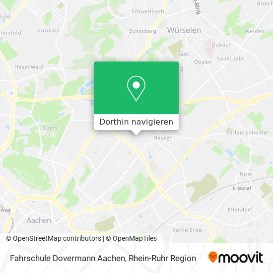 Fahrschule Dovermann Aachen Karte