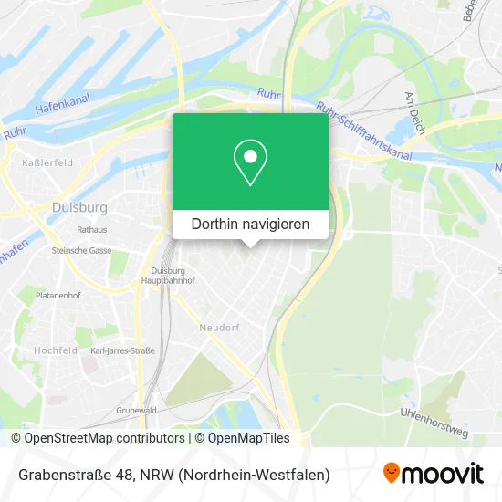 Grabenstraße 48 Karte