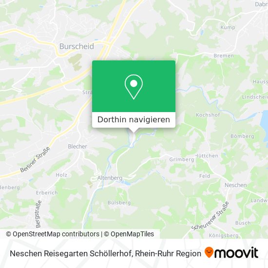 Neschen Reisegarten Schöllerhof Karte