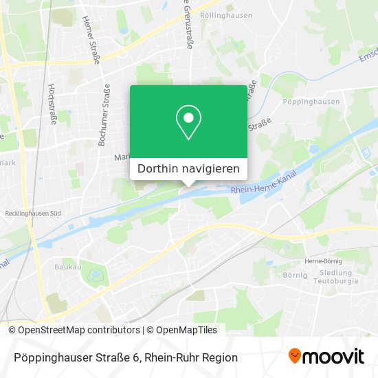 Pöppinghauser Straße 6 Karte