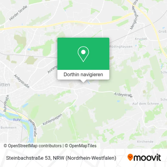 Steinbachstraße 53 Karte