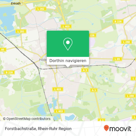 Forstbachstraße Karte