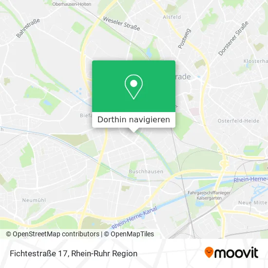 Fichtestraße 17 Karte