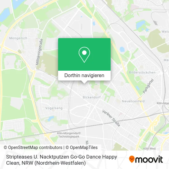 Stripteases U. Nacktputzen Go-Go Dance Happy Clean Karte