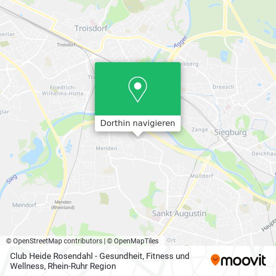 Club Heide Rosendahl - Gesundheit, Fitness und Wellness Karte