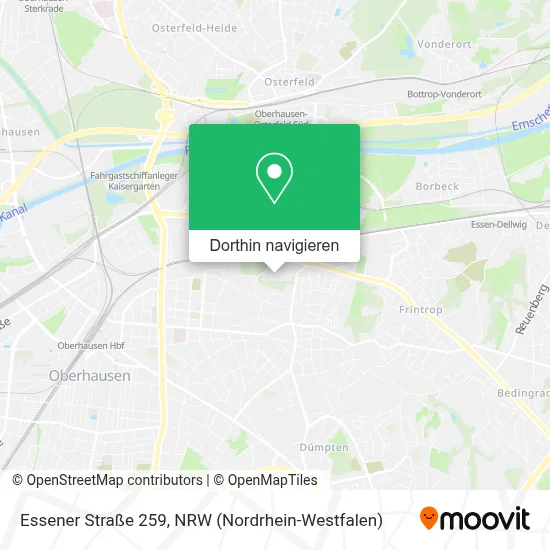 Essener Straße 259 Karte