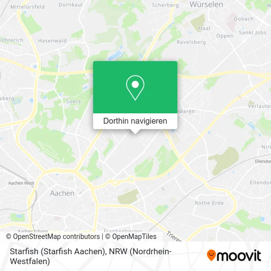 Starfish (Starfish Aachen) Karte