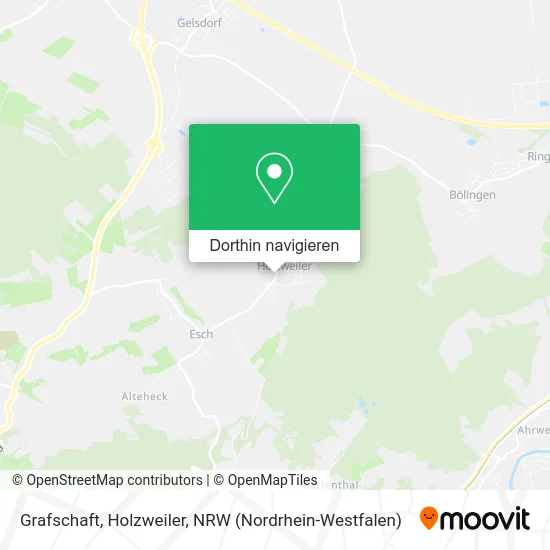 Grafschaft, Holzweiler Karte