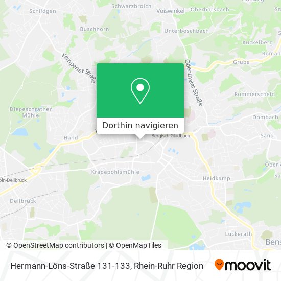 Hermann-Löns-Straße 131-133 Karte