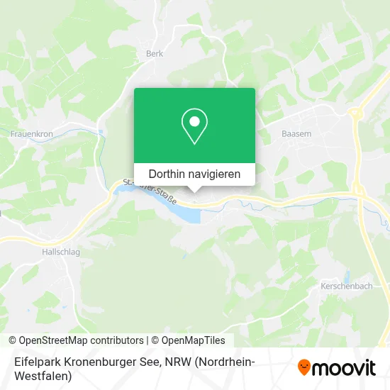 Eifelpark Kronenburger See Karte