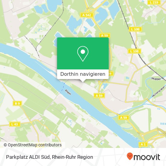 Parkplatz ALDI Süd Karte