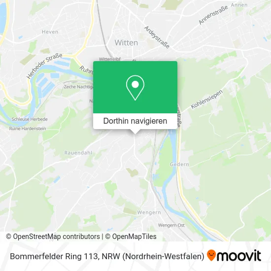 Bommerfelder Ring 113 Karte