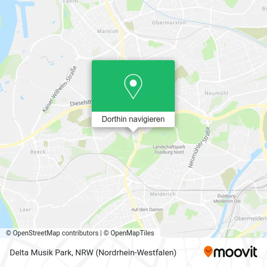 Delta Musik Park Karte