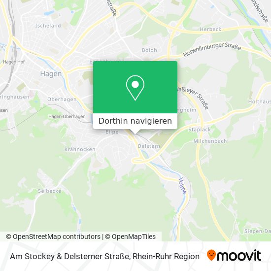 Am Stockey & Delsterner Straße Karte