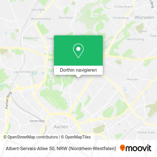 Albert-Servais-Allee 50 Karte