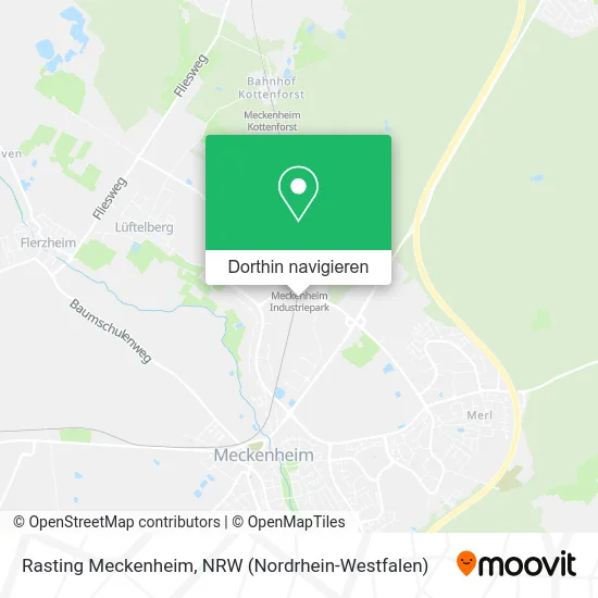 Rasting Meckenheim Karte