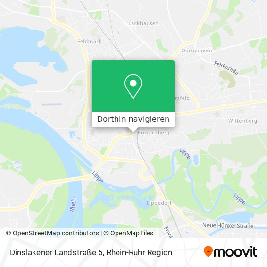 Dinslakener Landstraße 5 Karte