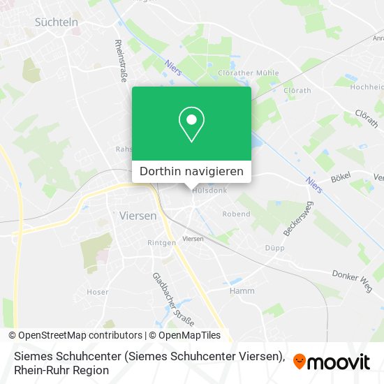 Siemes Schuhcenter (Siemes Schuhcenter Viersen) Karte