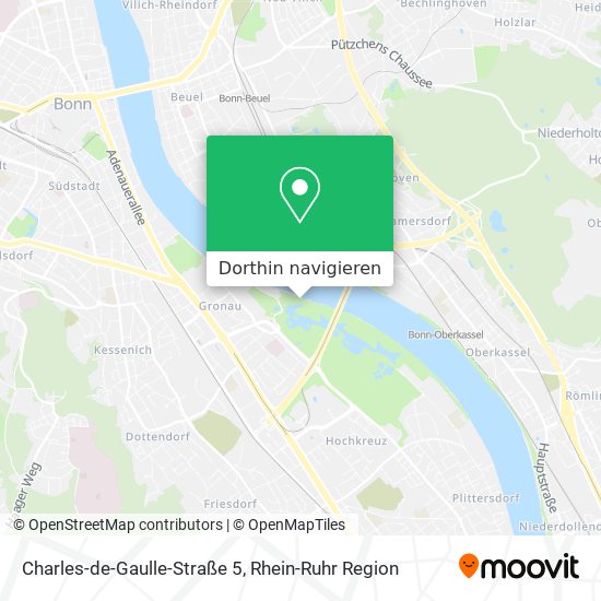 Charles-de-Gaulle-Straße 5 Karte