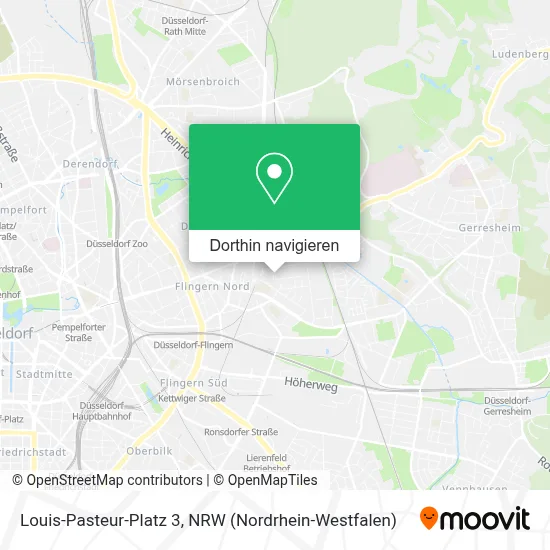 Louis-Pasteur-Platz 3 Karte