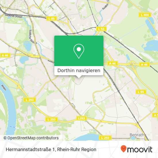 Hermannstadtstraße 1 Karte