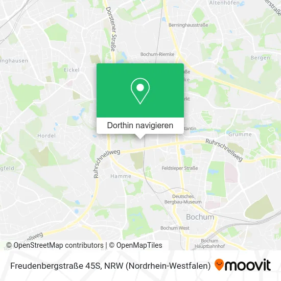 Freudenbergstraße 45S Karte