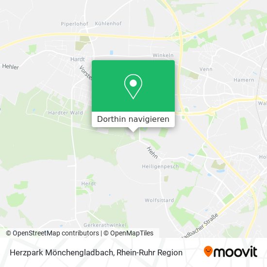 Herzpark Mönchengladbach Karte