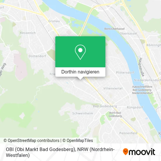 OBI (Obi Markt Bad Godesberg) Karte