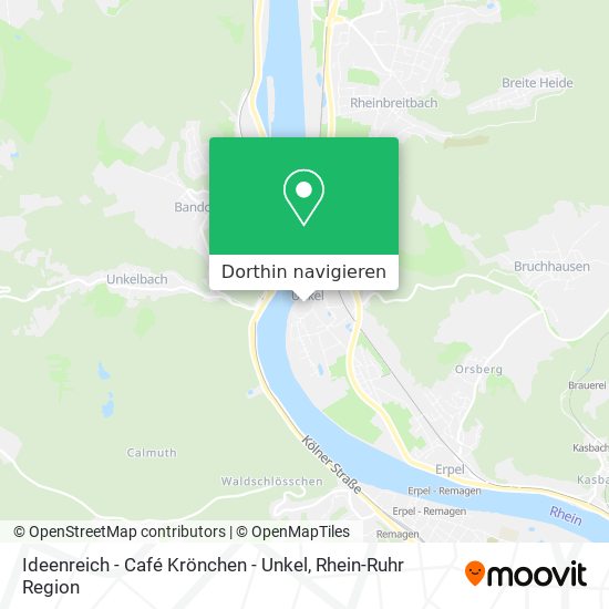 Ideenreich - Café Krönchen - Unkel Karte
