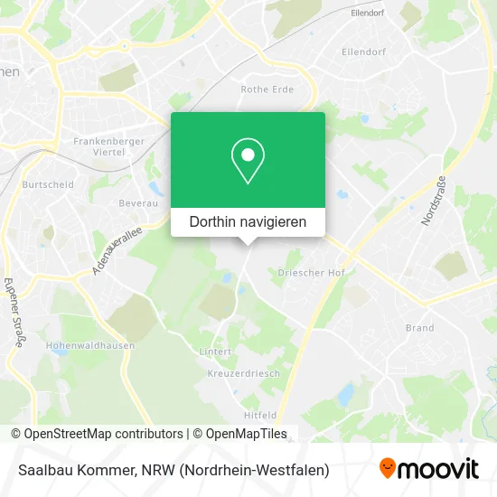 Saalbau Kommer Karte