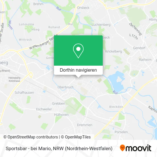 Sportsbar - bei Mario Karte