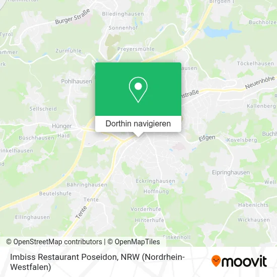 Imbiss Restaurant Poseidon Karte