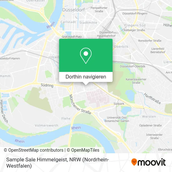 Sample Sale Himmelgeist Karte