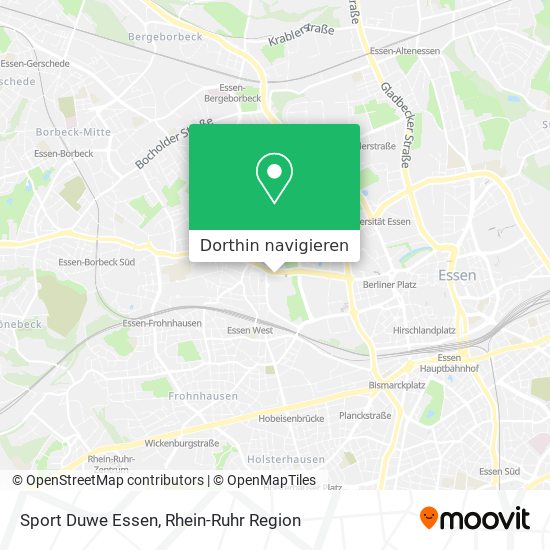 Sport Duwe Essen Karte