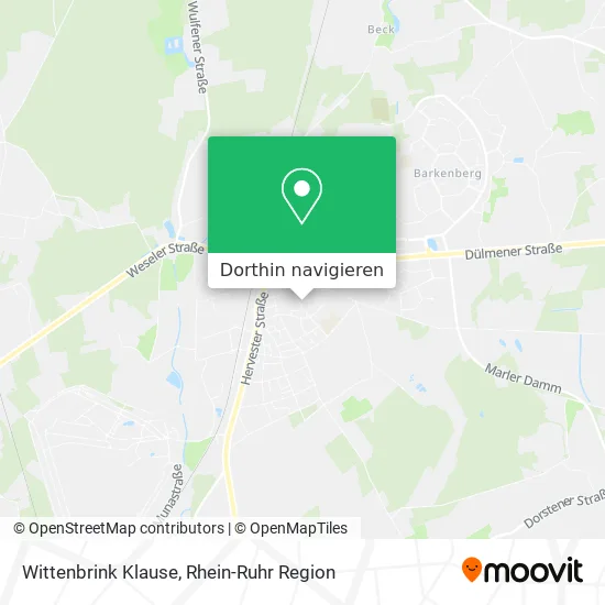 Wittenbrink Klause Karte