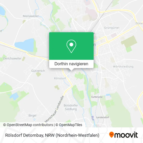 Rölsdorf Detombay Karte