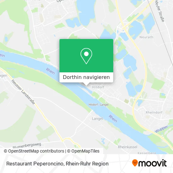 Restaurant Peperoncino Karte