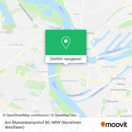 Am Blumenkampshof 80 Karte