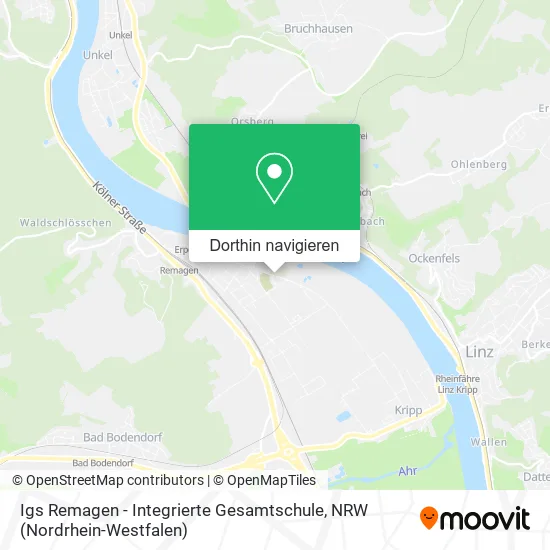 Igs Remagen - Integrierte Gesamtschule Karte